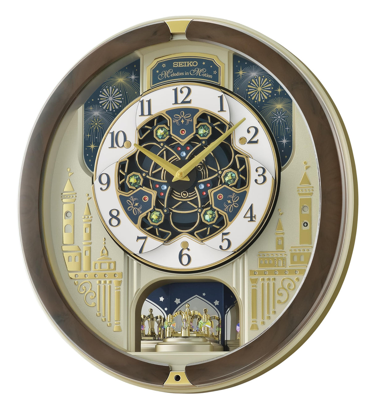 Melodies in Motion Musical Wall Clock, Festival