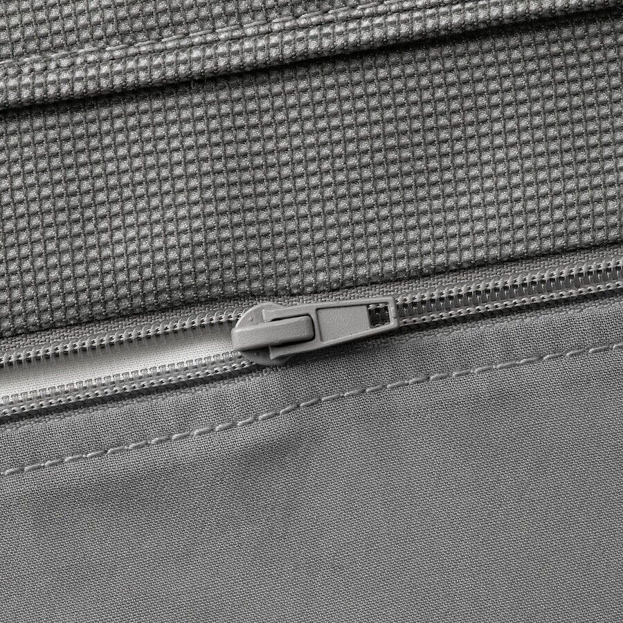 (Not EKTORP!) Sofa Cover Replacement Three 3 Seat Sofa Slipcover (Uppland Sofa Light Gray)