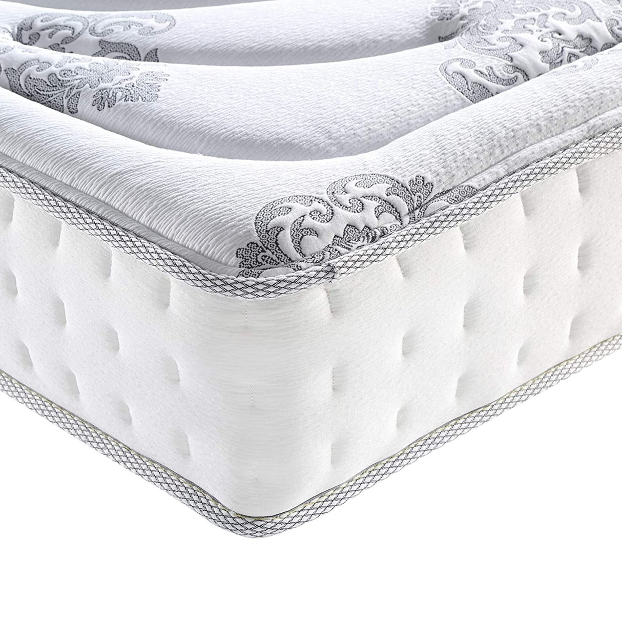 Classic Brands Decker Memory Foam and Innerspring Hybrid 10-Inch Mattress, Mattress in a Box