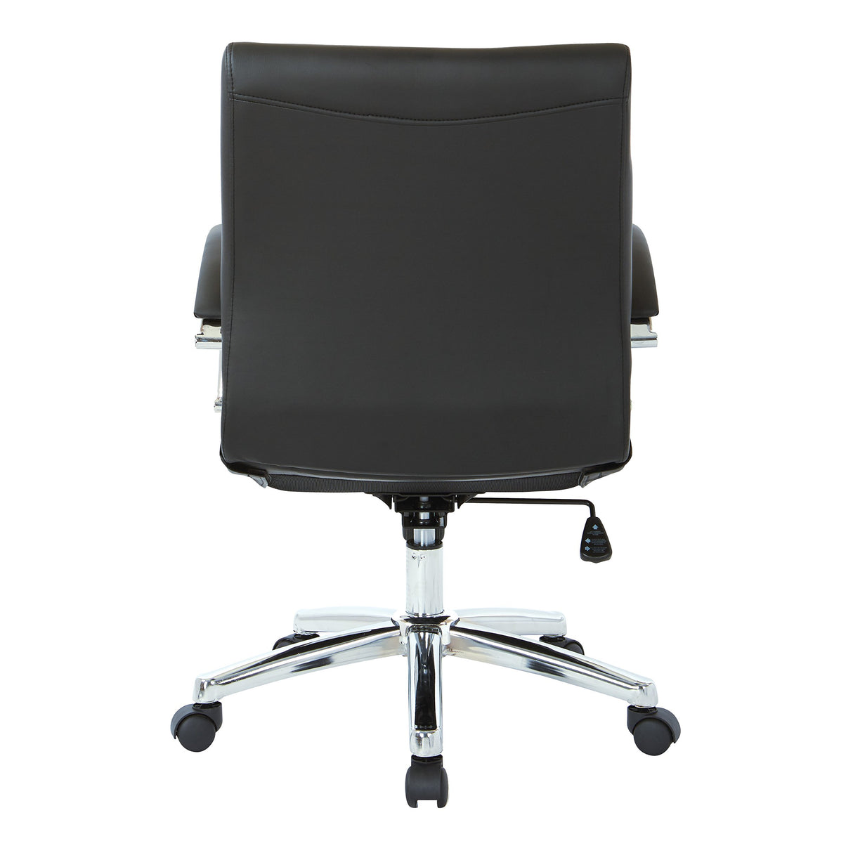 FL Series Executive Faux Leather Adjustable Office Chair with Built-in Lumbar Support