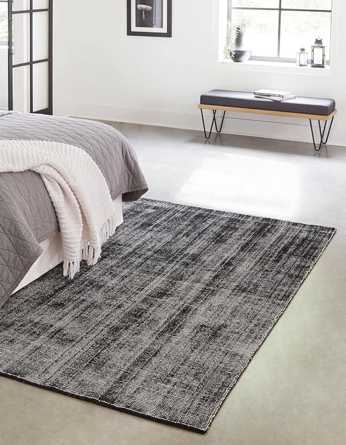 English Manor Collection Area Rug - Farmhouse (3' 3" x 5' 3" Rectangle, Earl Grey/ Ivory)