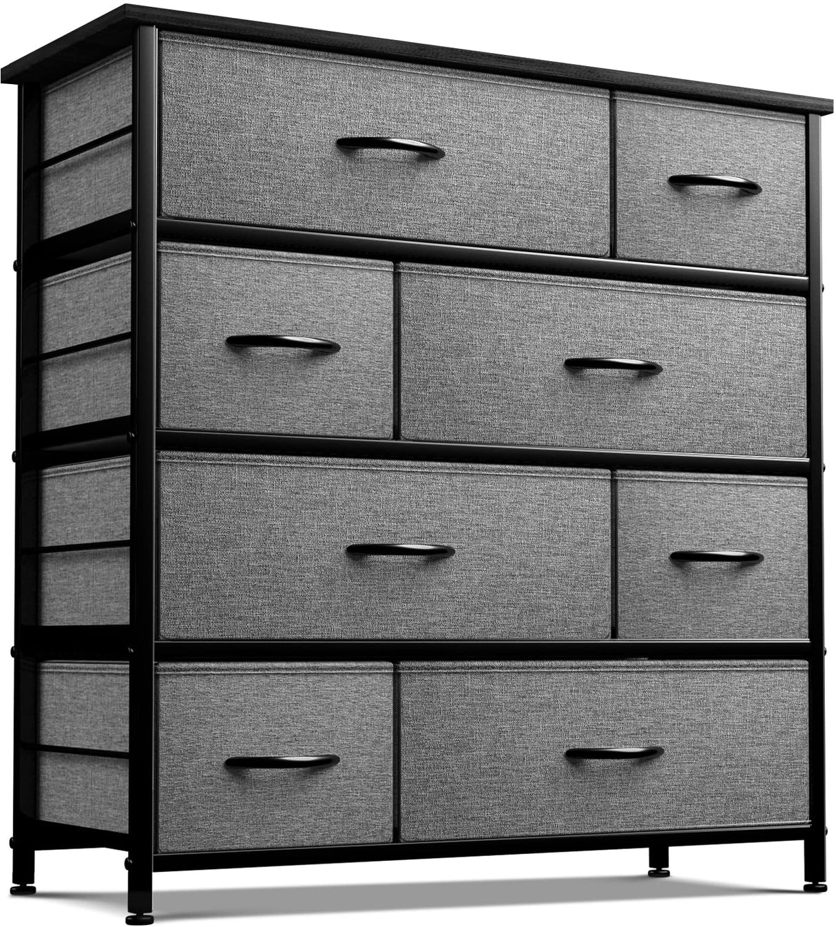 Dresser for Bedroom with 8 Drawers - Tall Chest Storage Tower