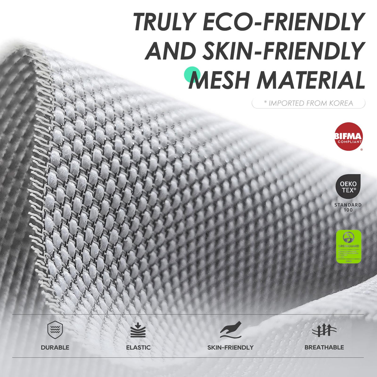 Ergonomic High Back Mesh Office Chair with Adjustable Lumbar Support