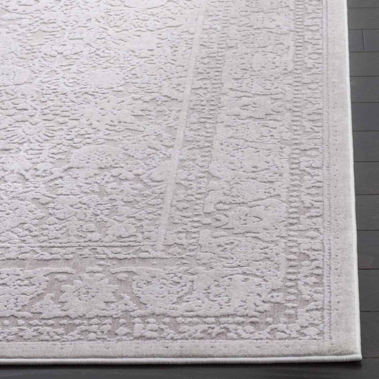 9x12 Area Rug - Reflection Collection - Beige & Cream Non-Shedding