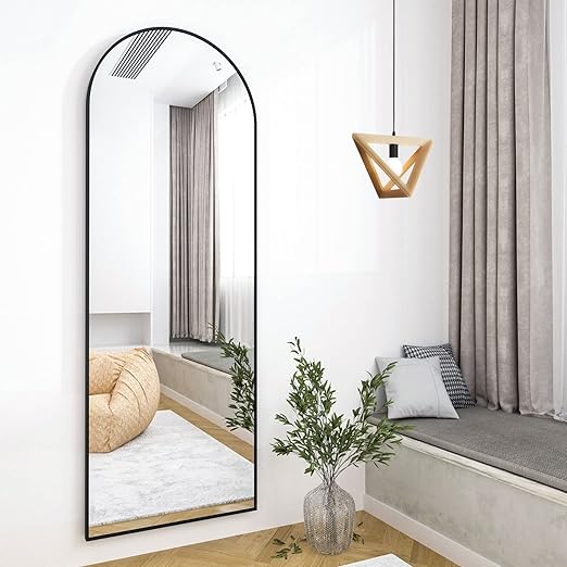 Mirror Aluminum Frame Wall Mirror Floor Rectangle Mirrors