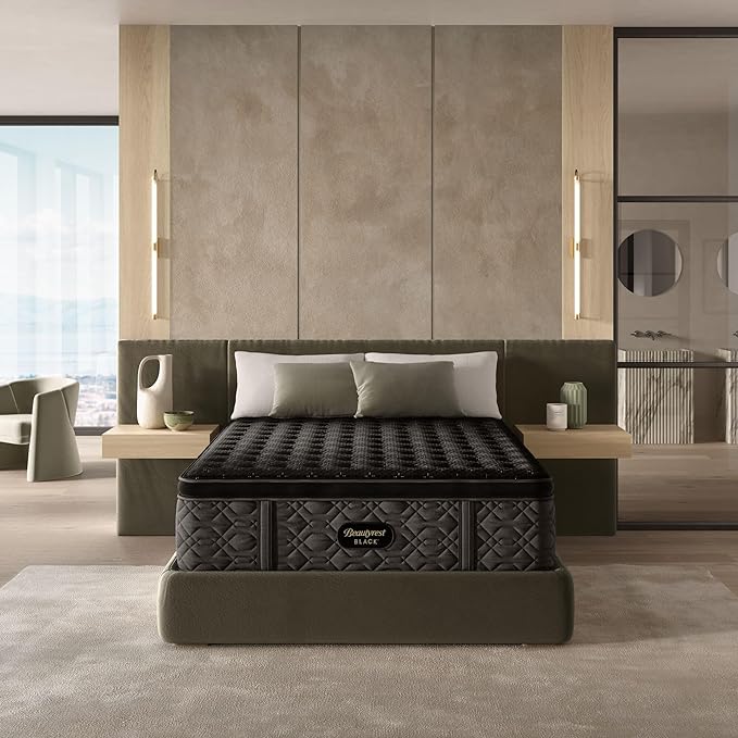 Black Series Three 15.25" Medium King Mattress