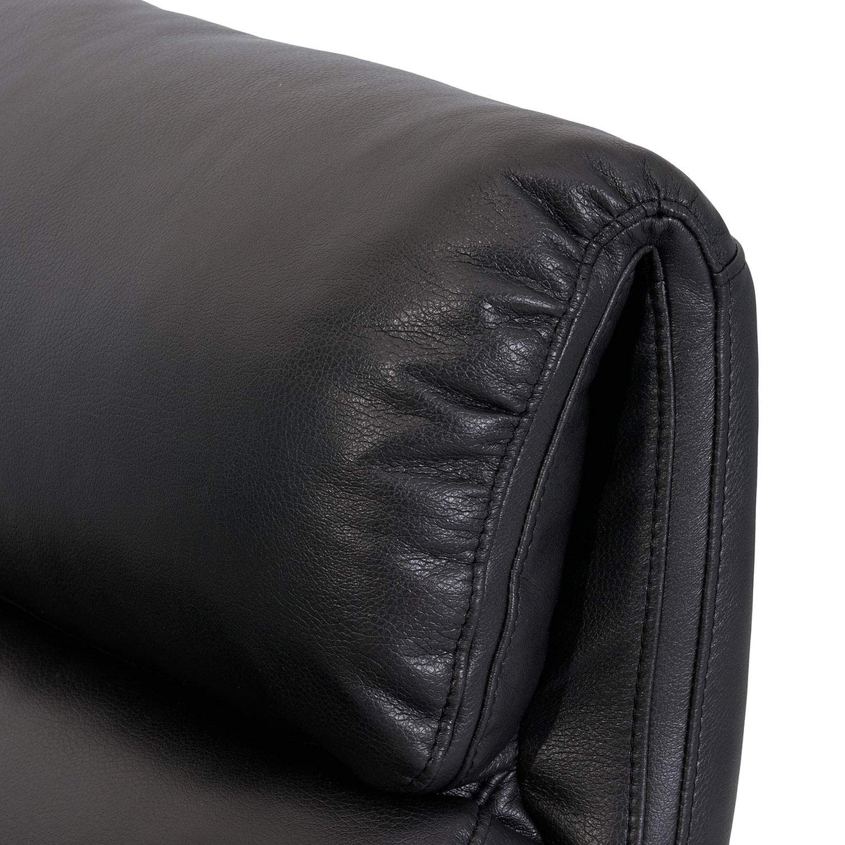 CineLuxe XS850 Manual Recliner Pair – Wall Saver Theater Chairs in Black Bonded Leather