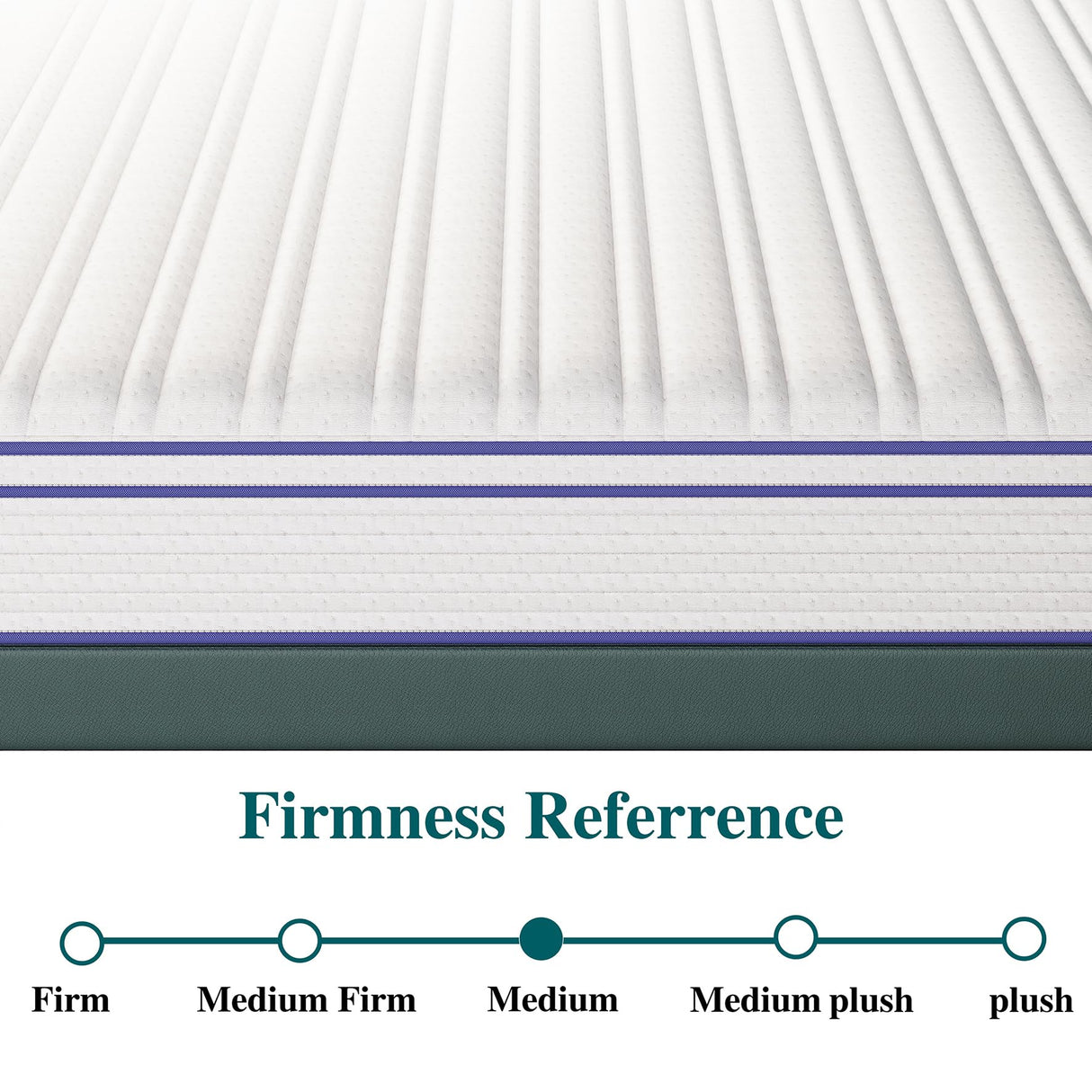 Queen Mattress, REST ONLY 10 Inch Hybrid Mattress