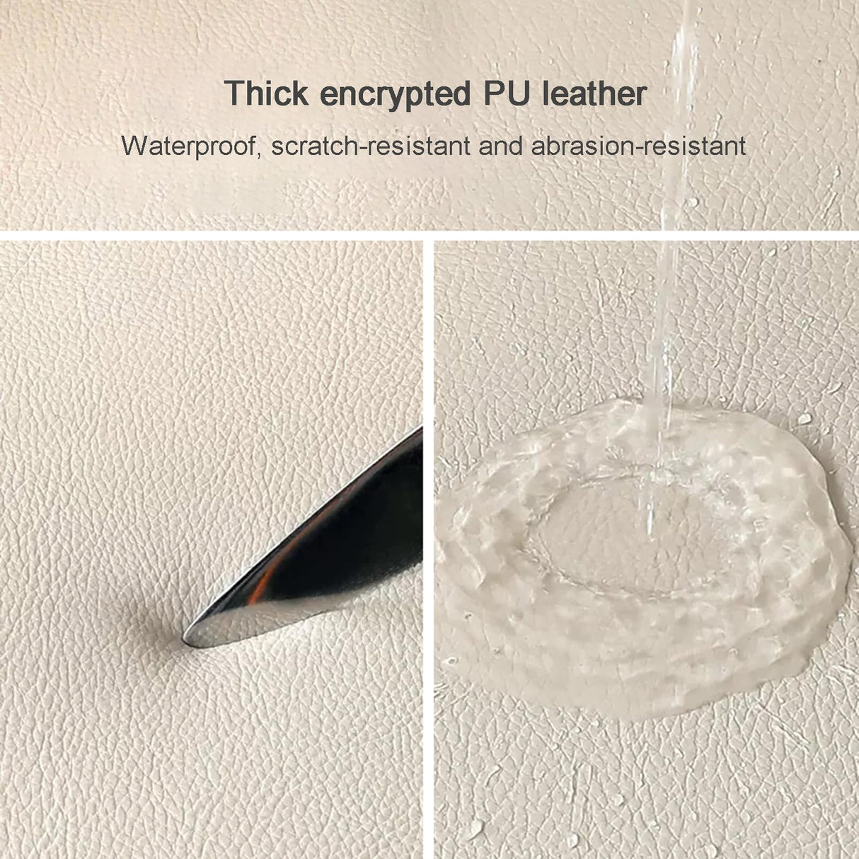 Dining Chair PU Leather Dining Chairs Modern, Wide Seat Kitchen Dining Room Chairs,