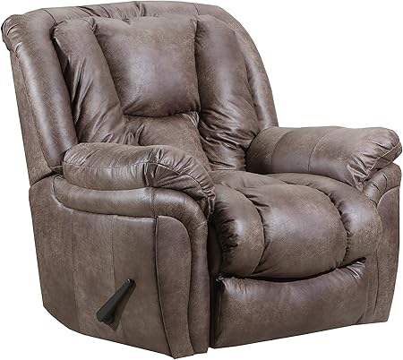 Signature BlissRock Recliner – Royal Zero Gravity Support, Polyester Leather Look