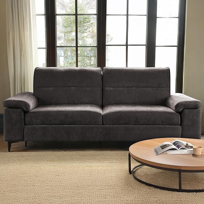 88.97" Modern Sofa Couches for Living Room, Deep Seat Sleeper Sofas