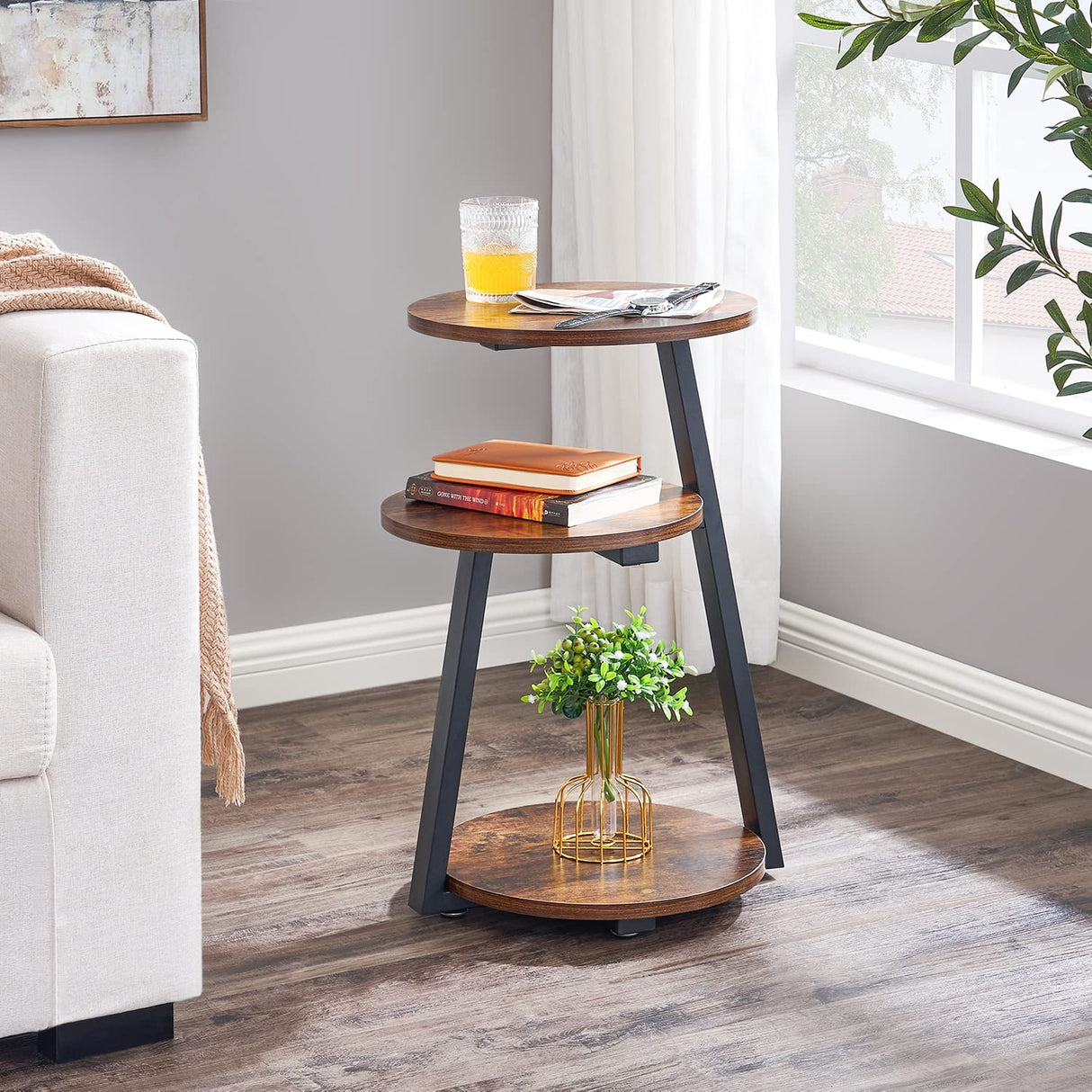 Accent Table Nightstand Bedside