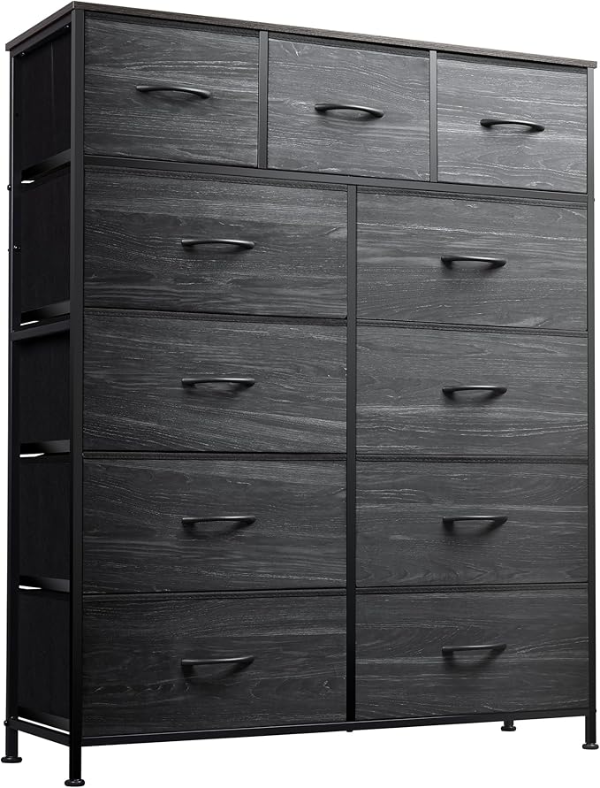 Dresser for Bedroom, Fabric Dresser Storage Tower