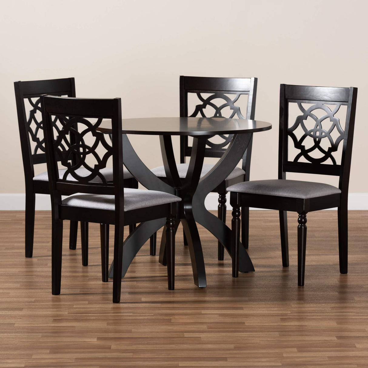 Dining Sets, Grey/dark brown