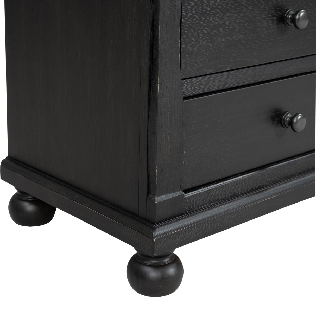 Narella Modern Farmhouse Solid Wood Nightstand