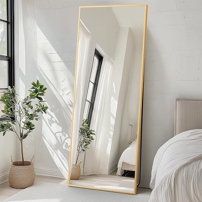 Arched Full Length Mirror  Full Body Floor Mirror