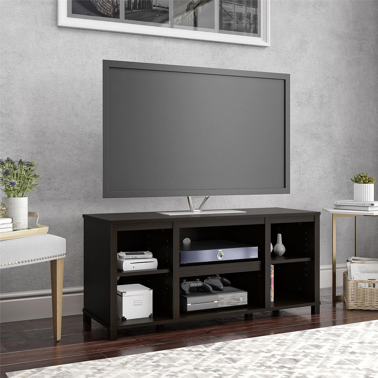Parsons TV Stand for TVs up to 50", Espresso