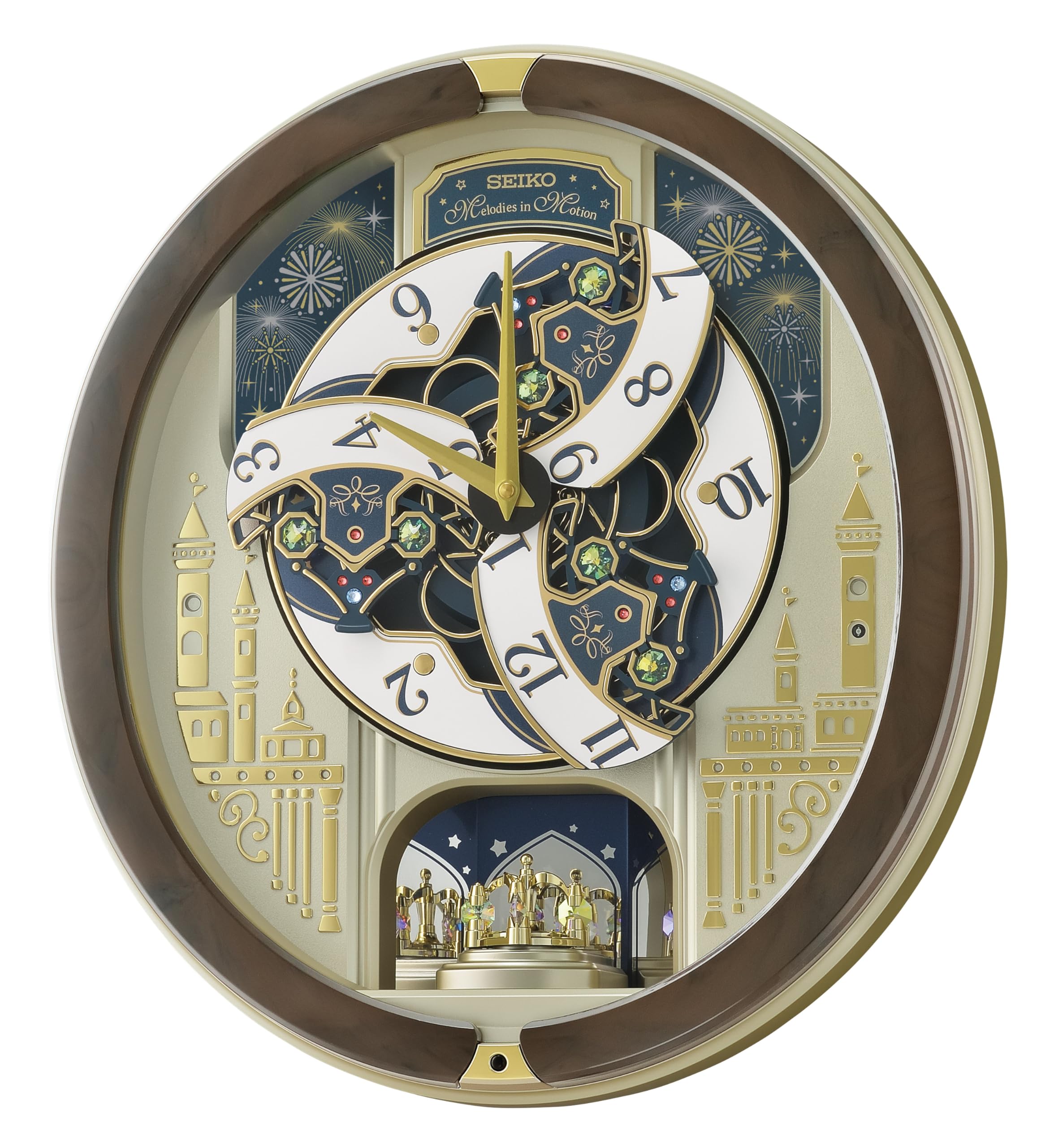 Melodies in Motion Musical Wall Clock, Festival