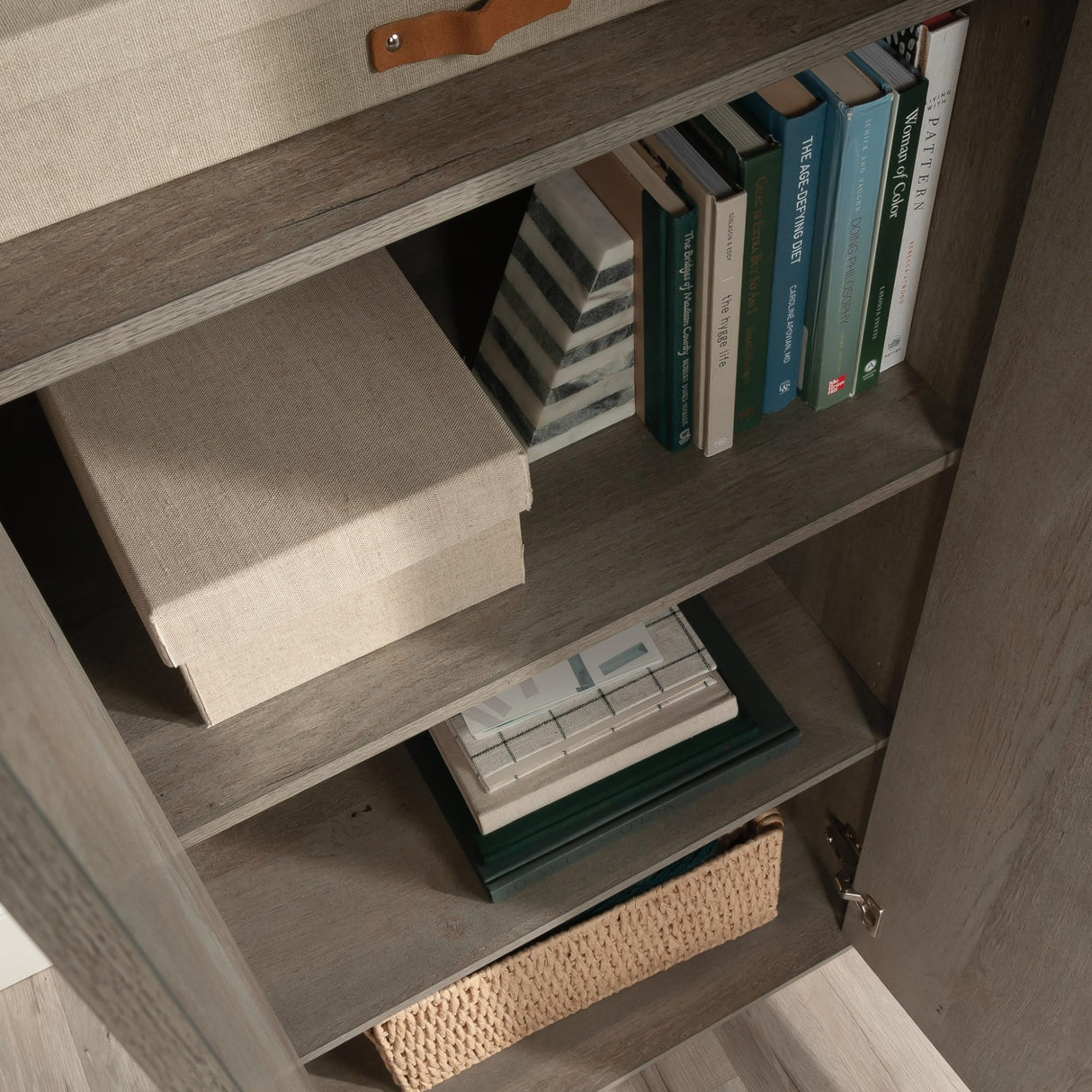 24"W 2-Door Storage Cabinet, Mystic Oak®