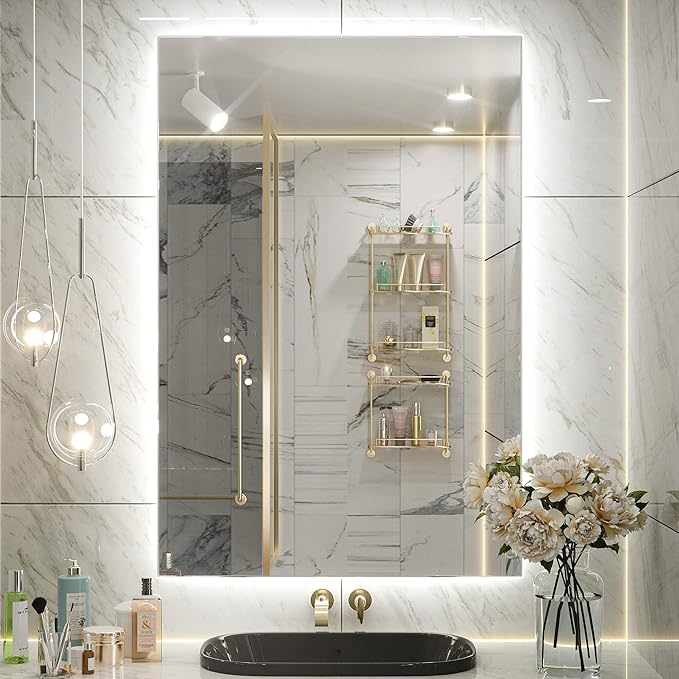 Backlit LED Mirror Lighted Bathroom Mirror