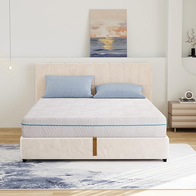 8 Inch Twin Mattress, Gel Memory Foam Mattress