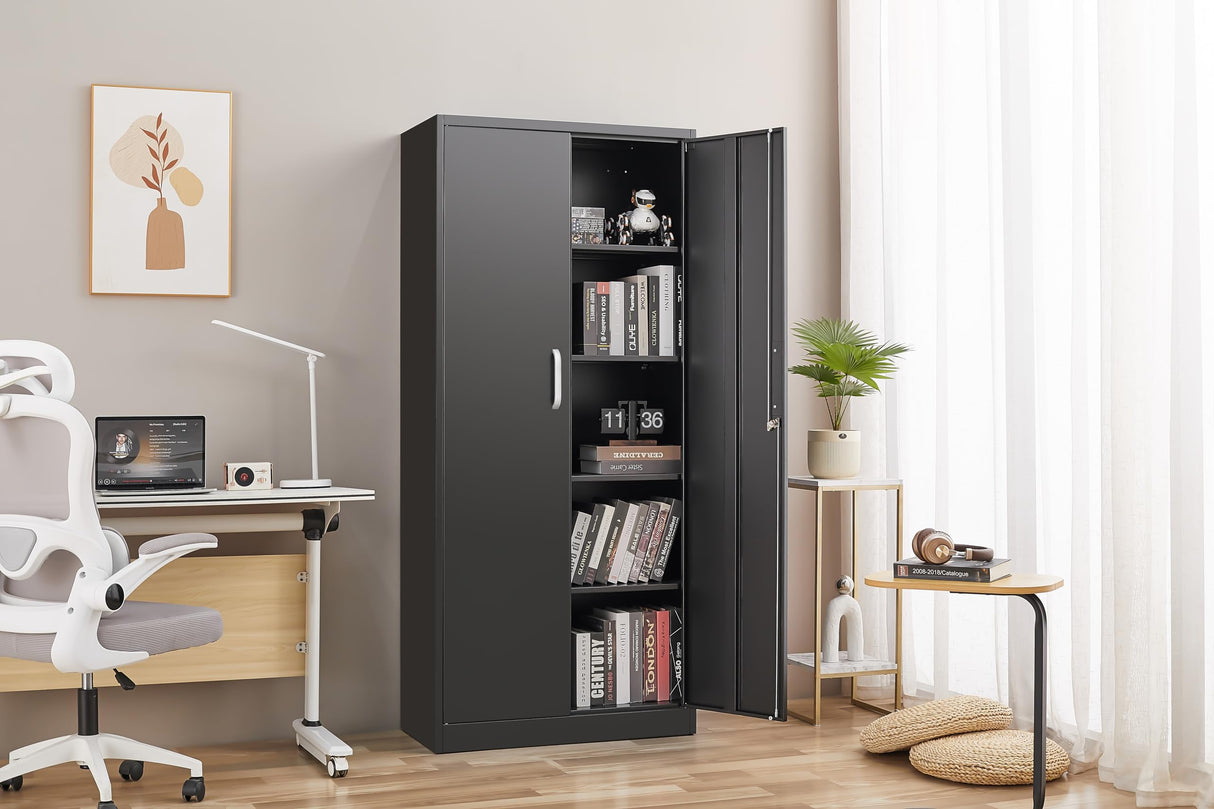 Metal Storage Cabinet, Kitchen Pantry Cabinet, Storage Cabinet