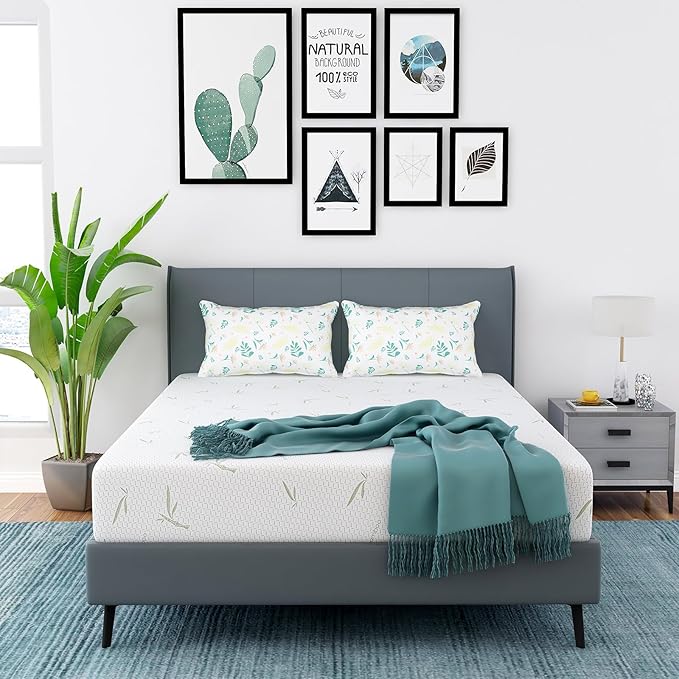 Twin Mattress, 6 Inch Memory Foam Mattress for Kids