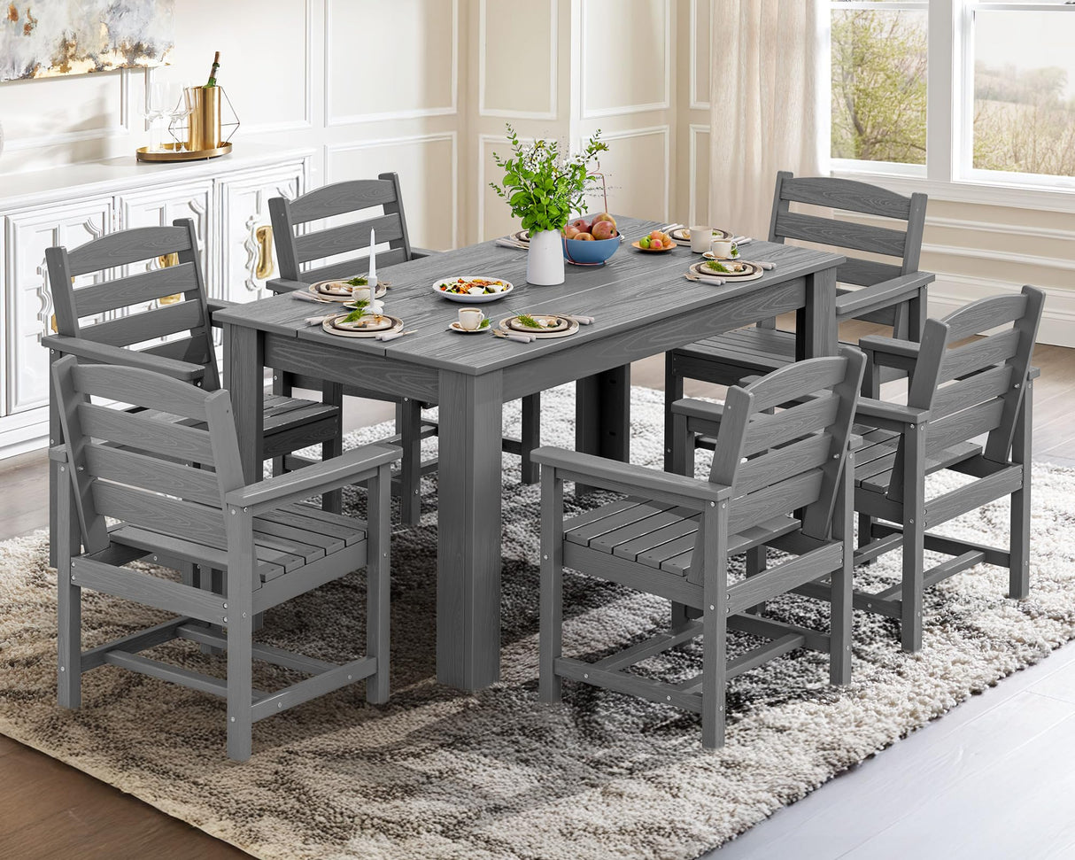 Patio Dining Set for 6, Outdoor Dining Sets for 6 Person