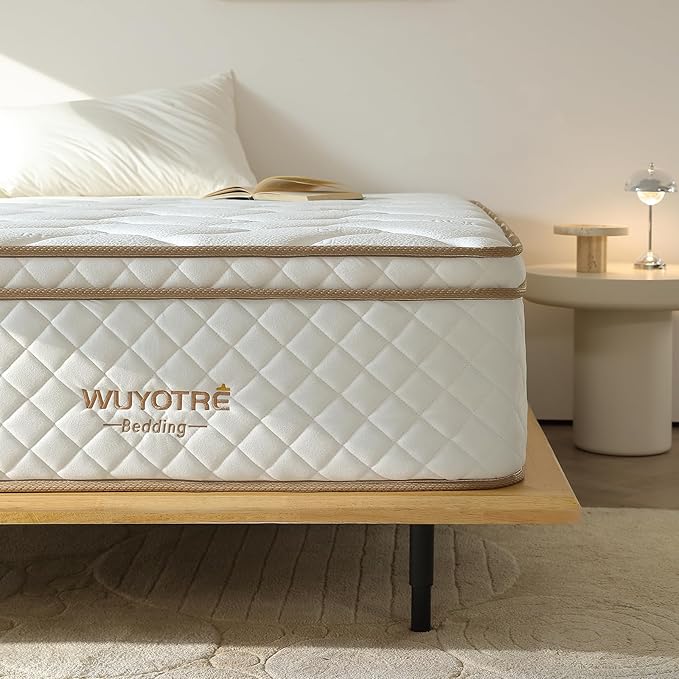 10 Inch Queen Size Mattress, Memory Foam Hybrid Mattress in a Box with Oeko-TEX