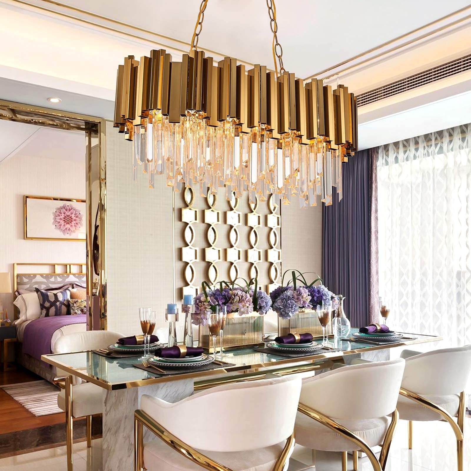 Modern Chandeliers Crystal Chandelier Flush Mount Chandelier Crystal Modern Pendant