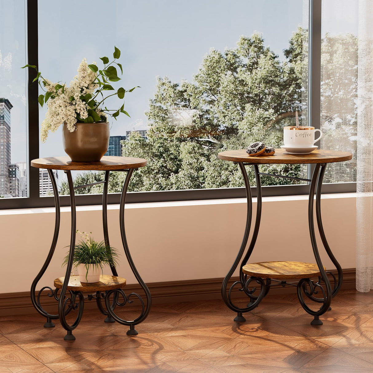 Coffee Tea Table Nightstand Home Decor