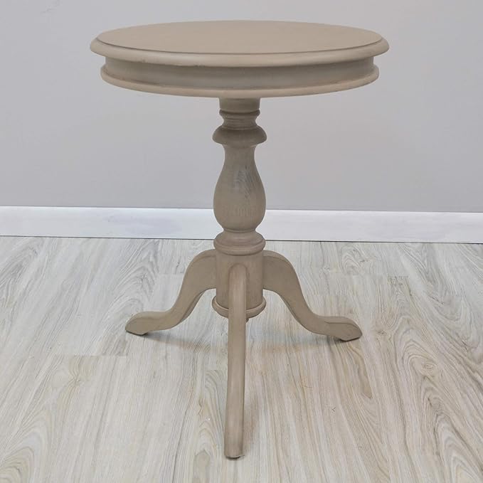 19.5" Round Accent Side End Table for Living Room, Family Room, Entryway