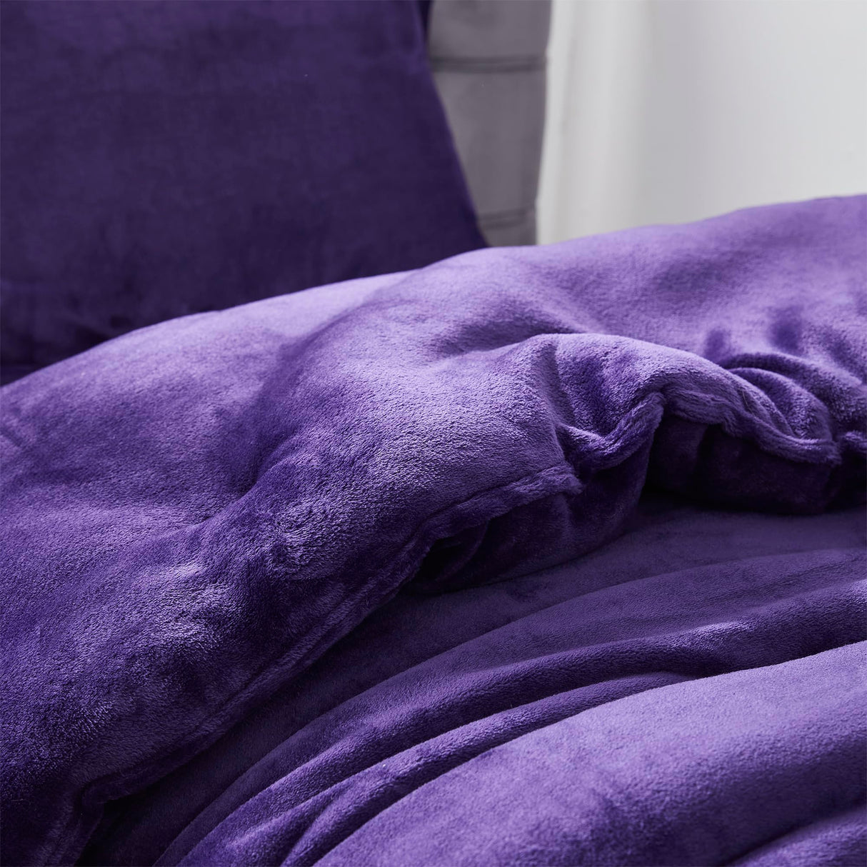 Than Thick - Coma Inducer® Alaskan King Comforter Set - Standard Plush Filling - Parachute Purple