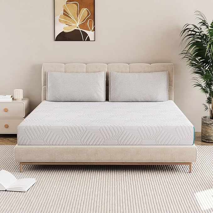 8 Inch Twin Mattress, Gel Memory Foam Mattress