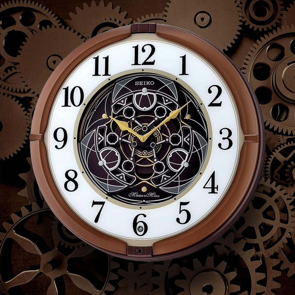 Seiko Melodies in Motion Wall Clock, Mechanical