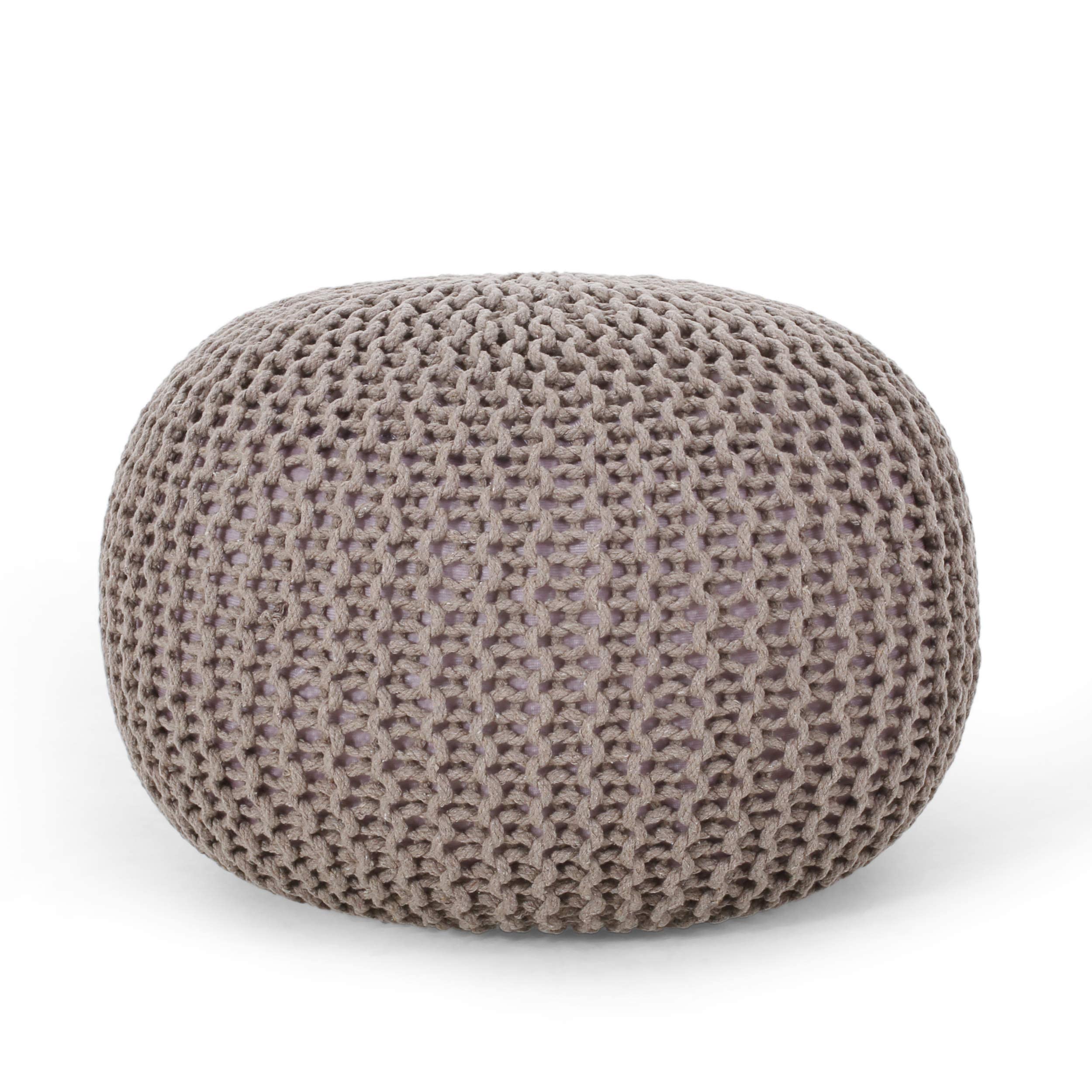 Nahunta Pouf, Brown