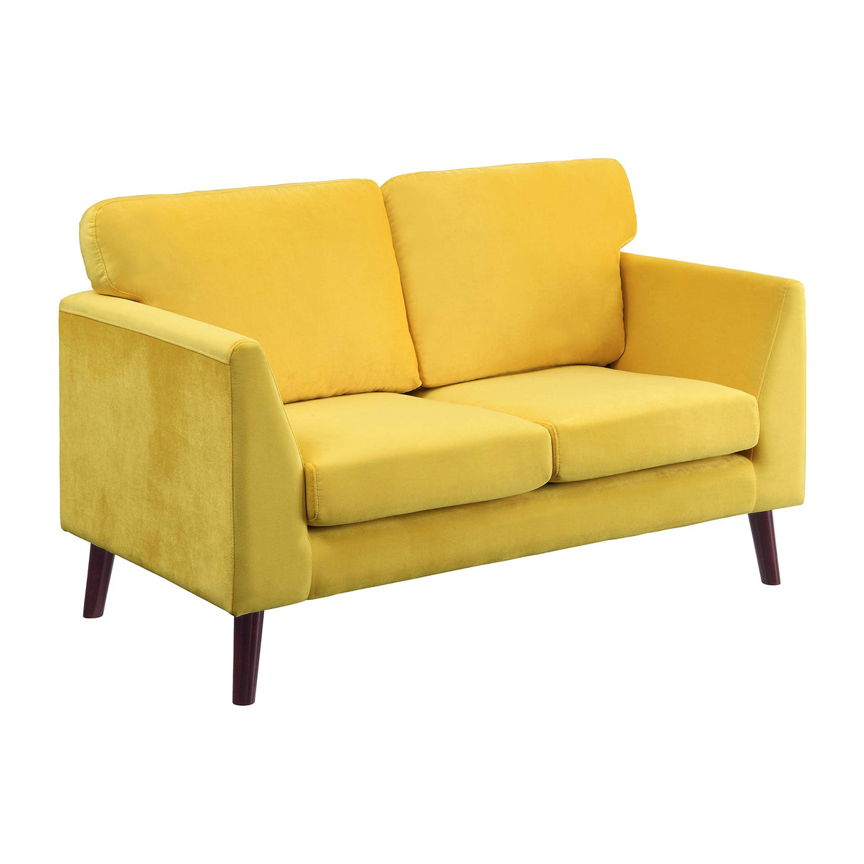 Tipton Living Room Loveseat, Yellow