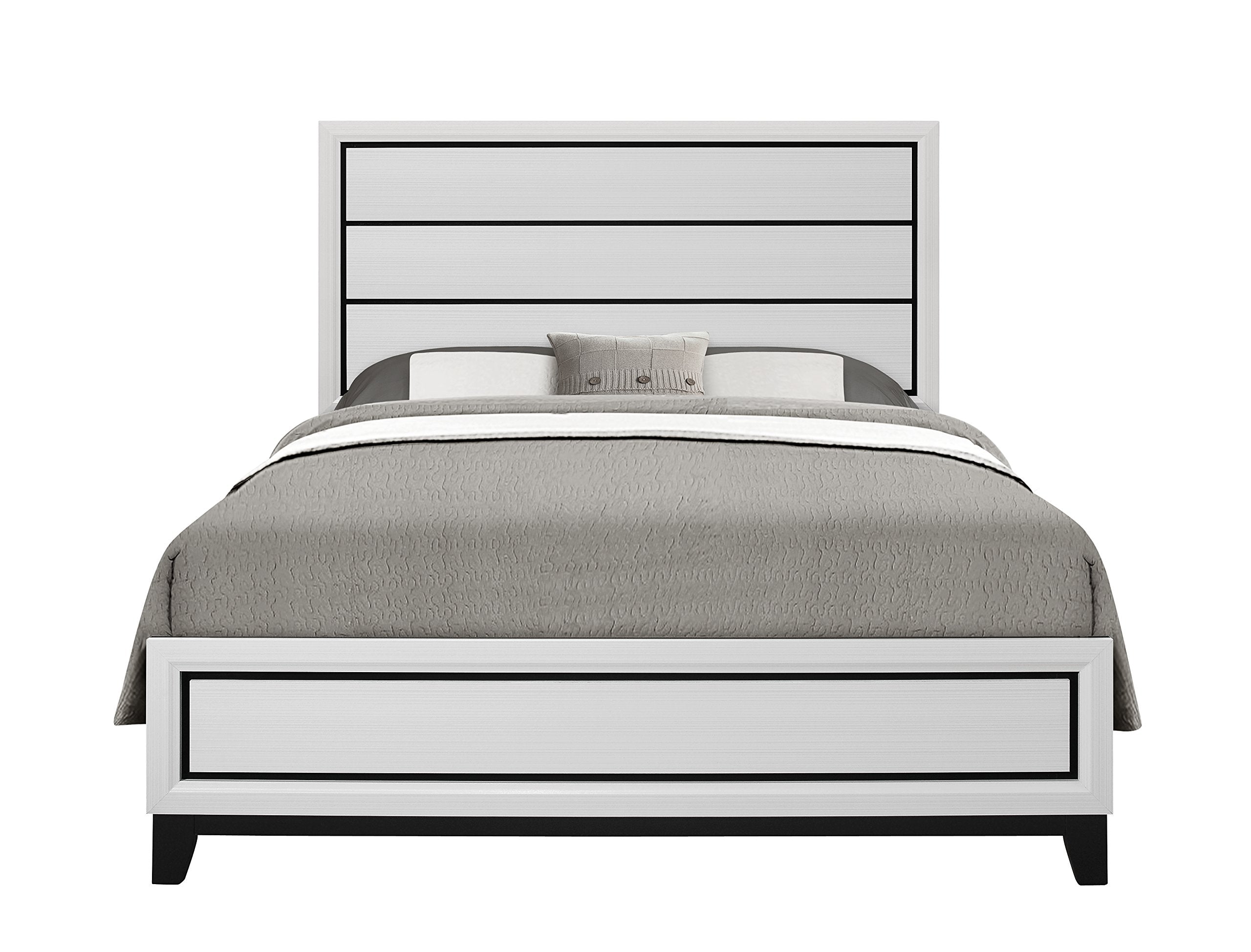 USA Kate BR Queen Bed, White