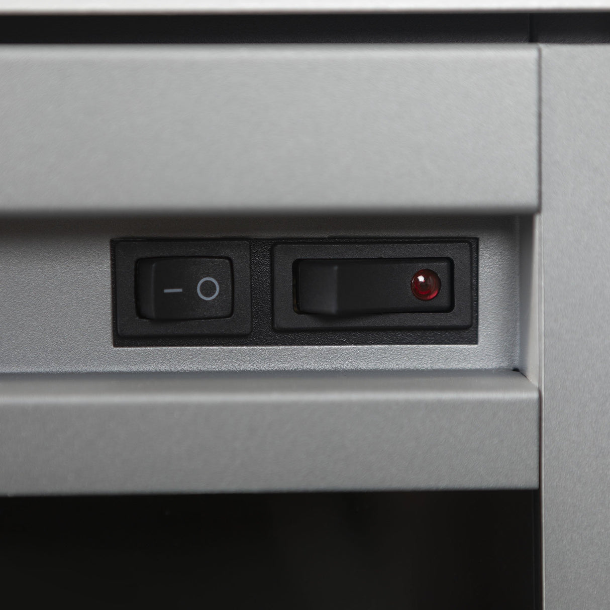 Griffith Contemporary Double Glass Door Fireplace TV Stand, 52 Inch, White