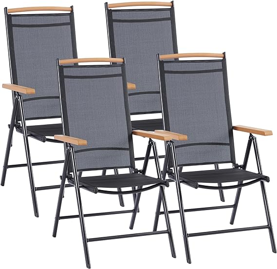 Patio Dining Chairs Set of 2