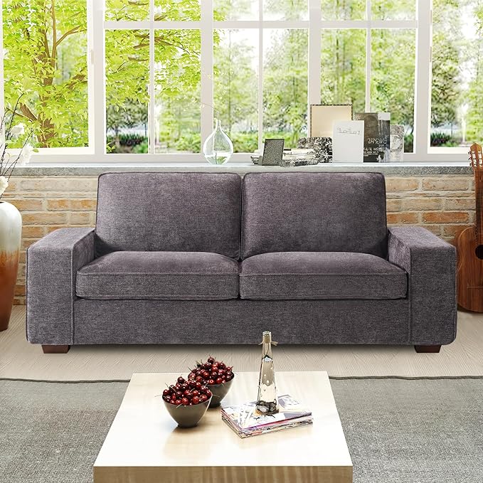71.25" Loveseat Sofa Couch for Living Room, Chenille Modern Sofa Couch