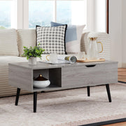 Coffee Tables for Living Room, Wood Lift Top Coffee Table with Storage Shelf