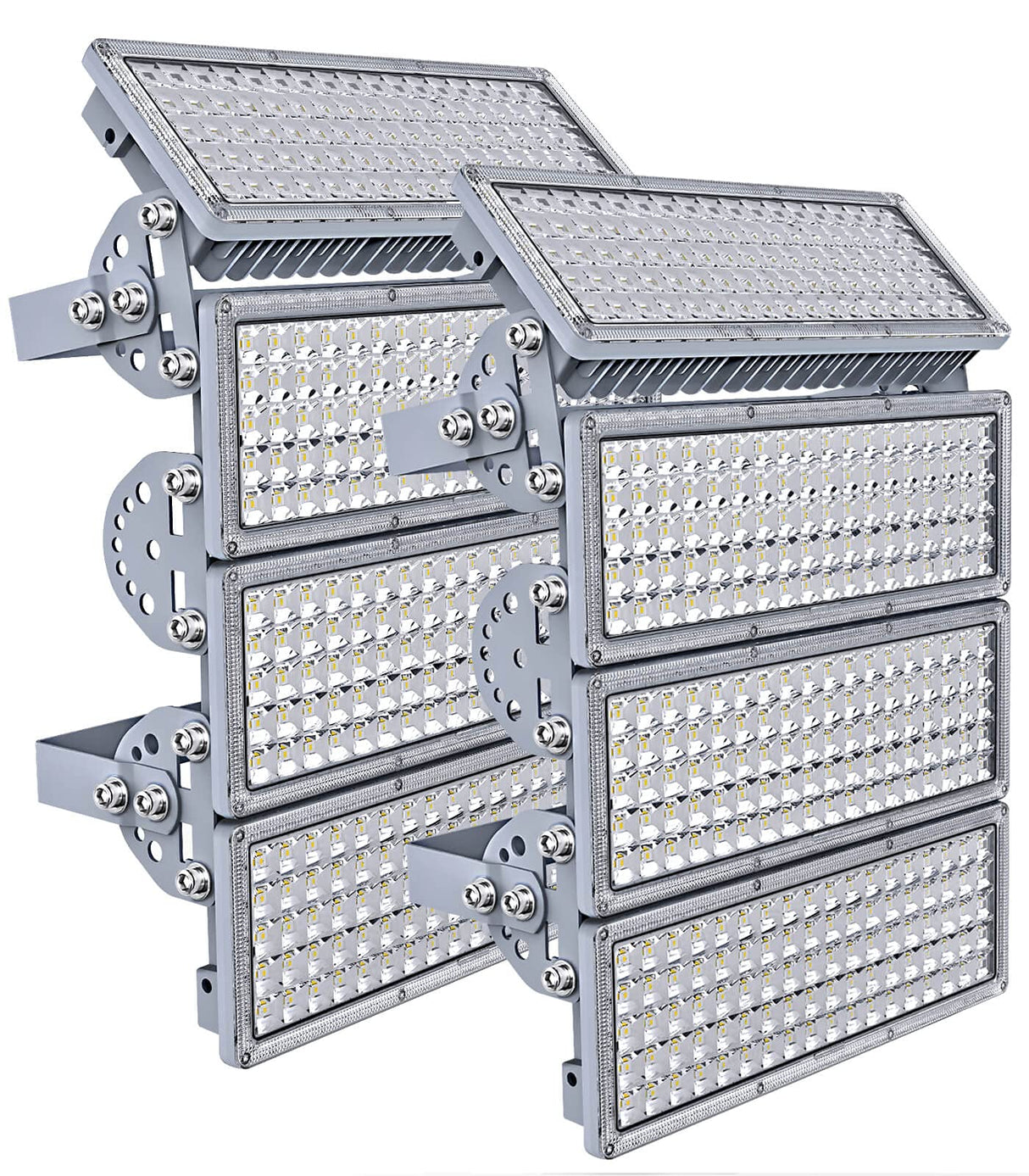 800W Stadium Lights Outdoor LED Flood Light 2 Pack 400W Field Lights Outdoor Adjustable