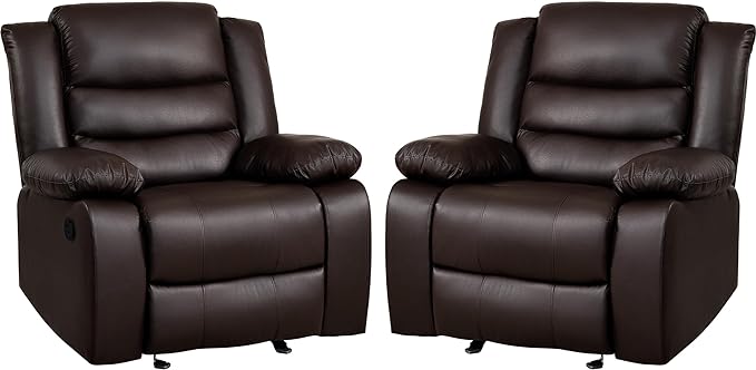 Oversized Rocker Recliner Chair - Comfy Wide Lazy Boy Recliner Chair