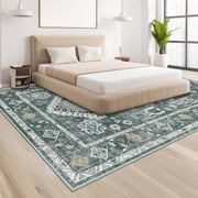 Washable Rugs Area Rugs - 5x7 Washable Area Rugs for Living Room Bedroom Dining Room Kitchen Non-Slip Rugs,