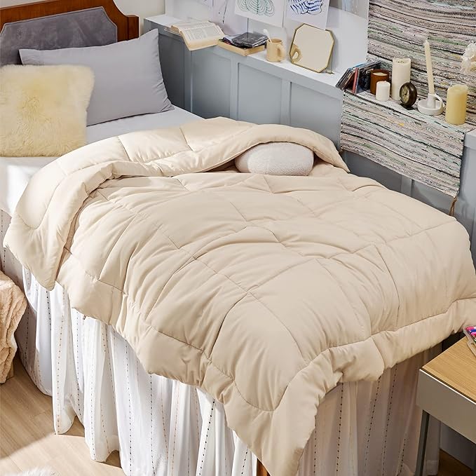 Comforter Duvet Insert - Quilted Comforters King Size, All Season Duvet