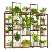 EverBloom 62” XL Wooden Tall Multi-Tier Plant Stand