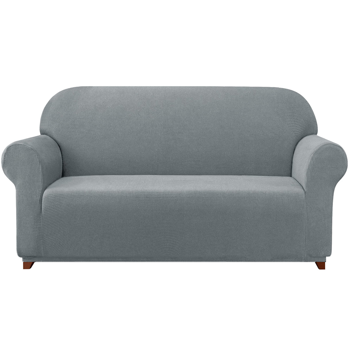 Stretch Loveseat Slipcover 1 Piece Sofa Covers for 2 Cushion Couch Washable 2 Seater