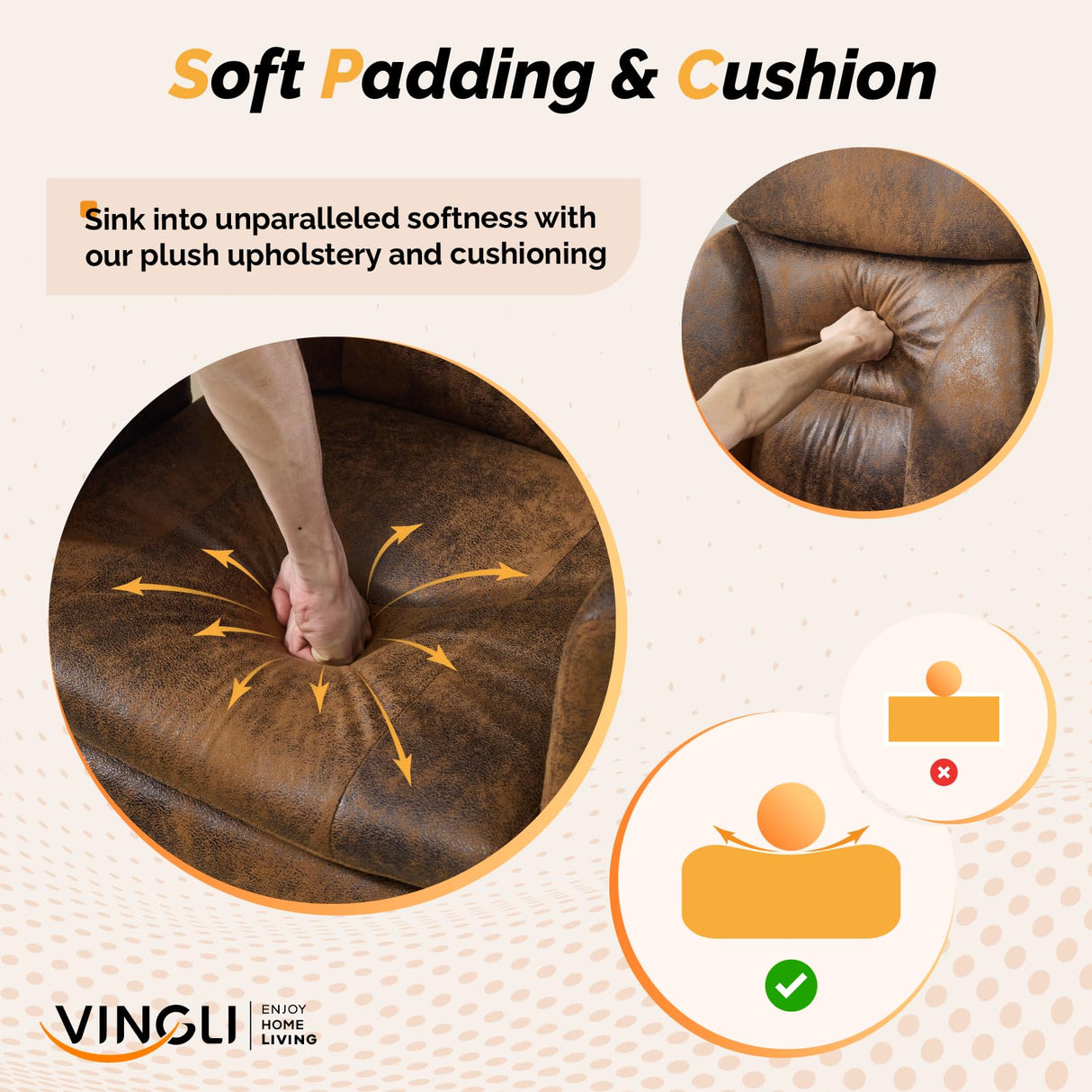 Reclining Ergonomic Office Chair with Footrest - Heavy Duty Wide Seat Gaming Chair