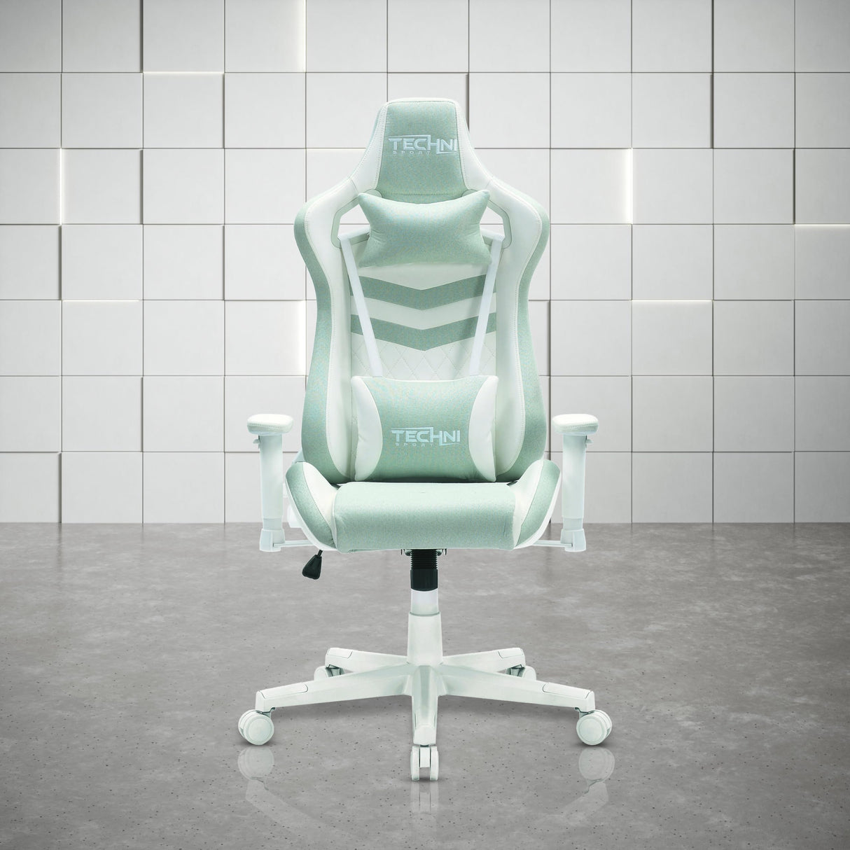Ergonomic Gaming Chair with Memory Foam Lumbar Support